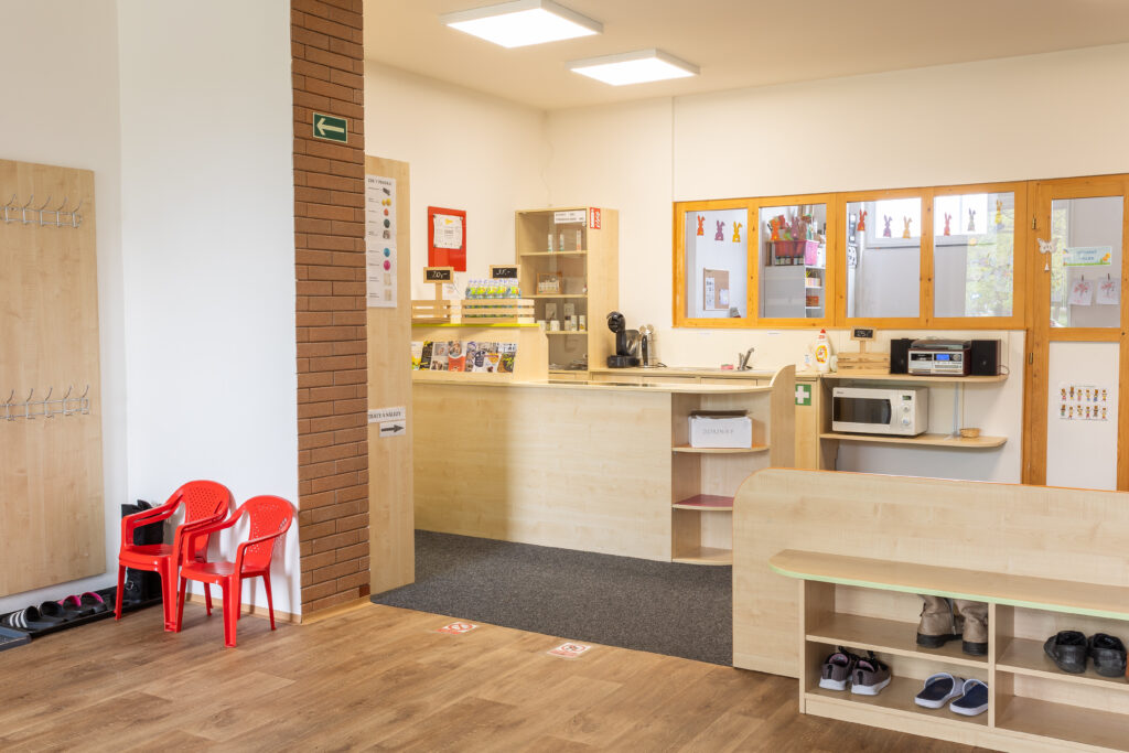 Uvítání v dětském centru