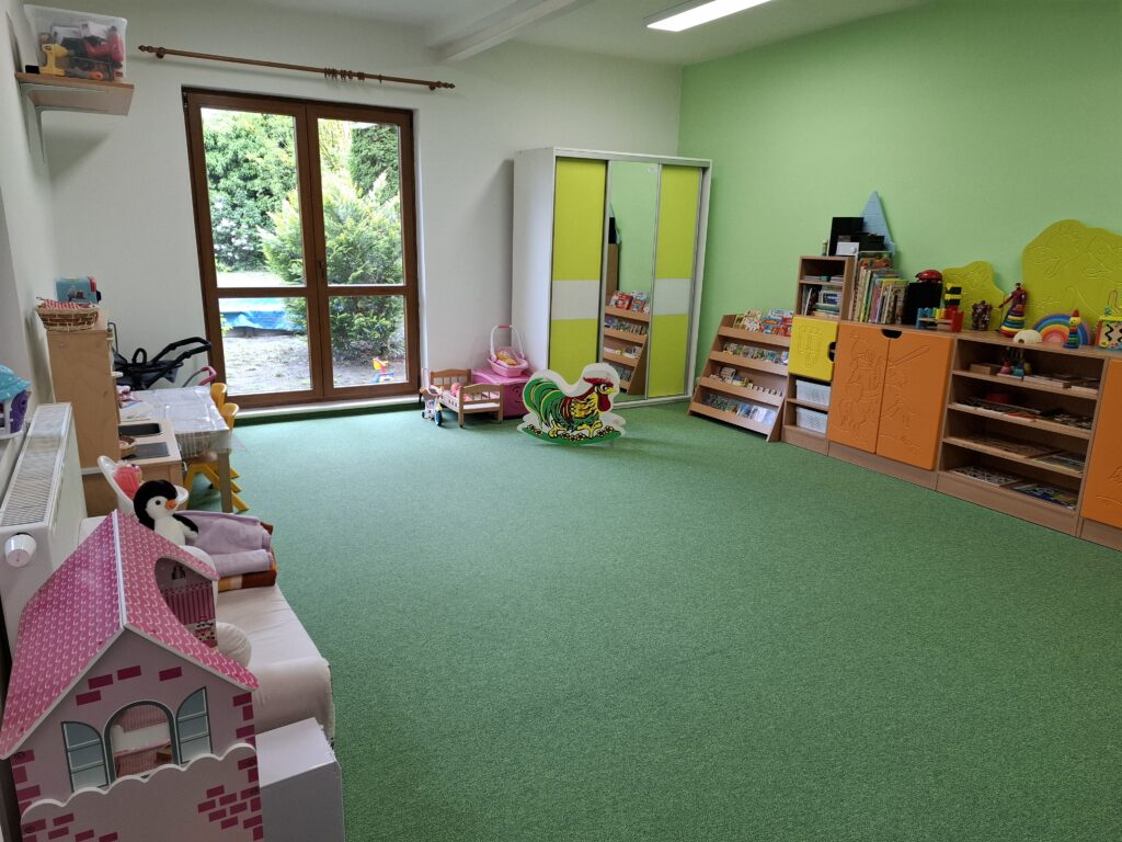 Cvrčkova školička - denní místnost