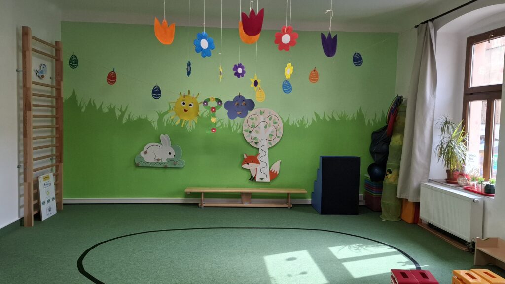 Cvrčkova školička - tělocvična